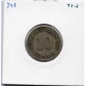 Allemagne 10 pfennig 1901 E, TTB KM 12 pièce de monnaie
