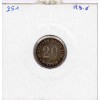Allemagne 20 pfennig 1874 B, TB+ KM 5 pièce de monnaie