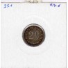 Allemagne 20 pfennig 1874 B, TB+ KM 5 pièce de monnaie