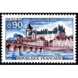 Timbre France Yvert No 1758 Chateau de Gien