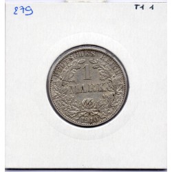 Allemagne 1 mark 1910 A, Sup KM 14 pièce de monnaie