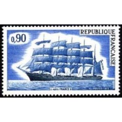 Timbre France Yvert No 1762 Cinq mats "France II"