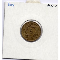 Allemagne 5 reichspfennig 1935 F, Sup KM 39 pièce de monnaie