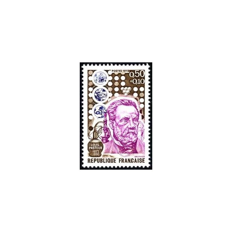 Timbre France Yvert No 1768 Pasteur