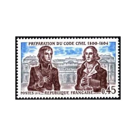 Timbre France Yvert No 1774 Napoléon, Jean Portalis, préparation du code civil