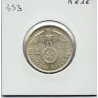 Allemagne 2 reichsmark 1938 B, TTB KM 93 pièce de monnaie