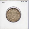 Allemagne 2 reichsmark 1939 F, Sup KM 93 pièce de monnaie