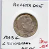 Allemagne 2 reichsmark 1939 G, Sup KM 93 pièce de monnaie