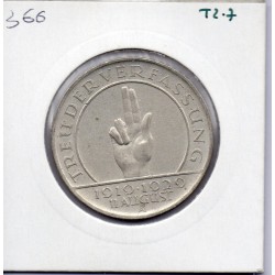 Allemagne 3 reichsmark 1929 A, Sup KM 63 pièce de monnaie