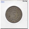 Allemagne RFA 5 deutche mark 1951 D, TTB KM 112 pièce de monnaie