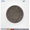 Allemagne RFA 5 deutche mark 1951 J, TTB KM 112 pièce de monnaie