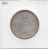 Allemagne RFA 5 deutche mark 1972 F, TTB KM 112 pièce de monnaie