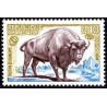 Timbre France Yvert No 1795 Bison d'Europe