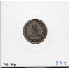Argentine 5 centavos 1909 TTB, KM 34 pièce de monnaie