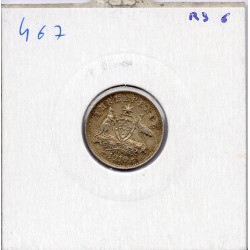 Australie 3 pence 1910 TTB+, KM 18 pièce de monnaie