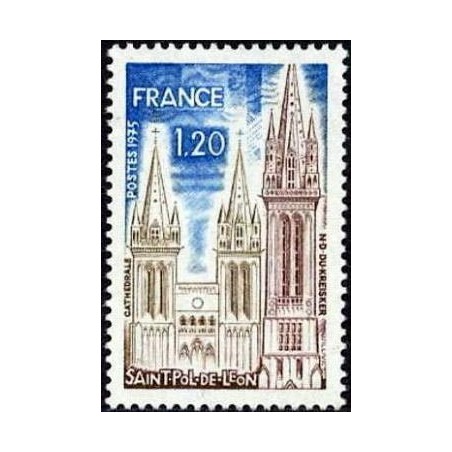 Timbre France Yvert No 1808 Saint-Pol-de-Léon