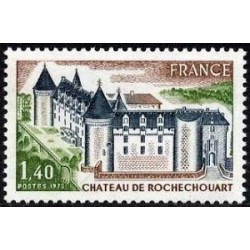 Timbre France Yvert No 1809 Chateau de Rochechouart