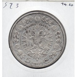 Autriche 5 Corona 1900 TB, KM 2807 pièce de monnaie