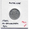 Autriche 10 Groschen 1982 Sup, KM 2878 pièce de monnaie