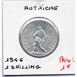 Autriche 1 Schilling 1946 Sup, KM 2871 pièce de monnaie