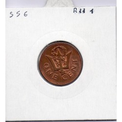 Barbade 1 cent 1980 Sup, KM 10 pièce de monnaie