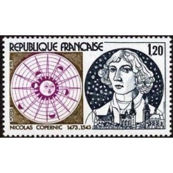 Timbre France Yvert No 1818 Nicolas Copernic