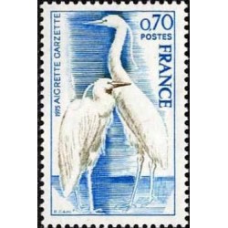 Timbre France Yvert No 1820 Aigrette Garzette