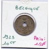Belgique 10 centimes 1923 en Français TTB, KM 85 pièce de monnaie