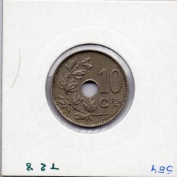 Belgique 10 centimes 1923 en Français TTB, KM 85 pièce de monnaie