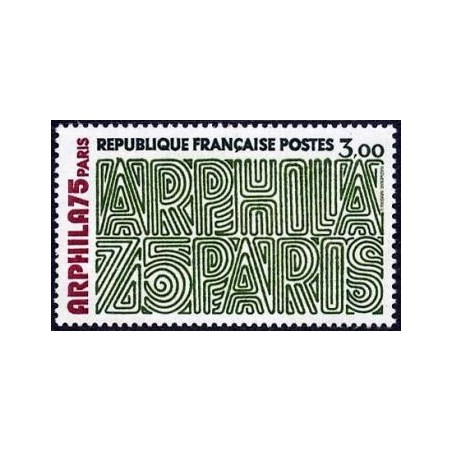 Timbre France Yvert No 1832 Arphila 75, Graphisme