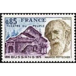 Timbre France Yvert No 1846 Bussang, le théatre du peuple