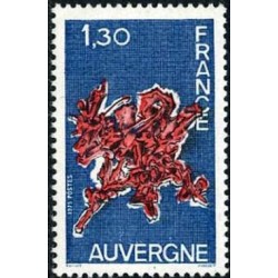Timbre France Yvert No 1850 Région Auvergne