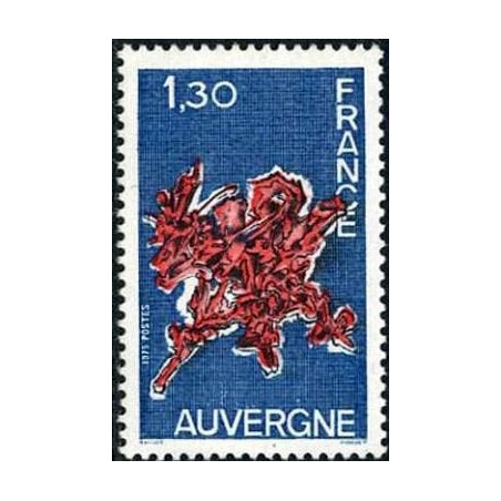 Timbre France Yvert No 1850 Région Auvergne