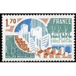 Timbre FranceYvert No 1855 Villes nouvelles