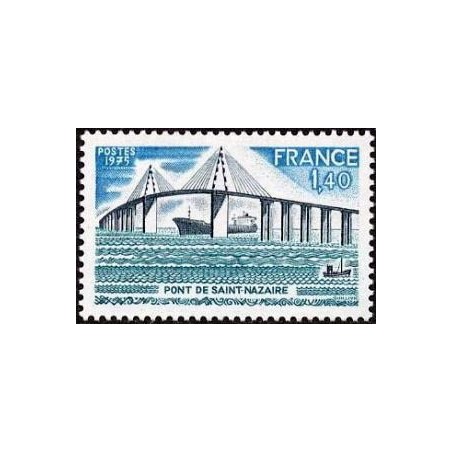 Timbre France Yvert No 1856 Pont de Saint Nazaire