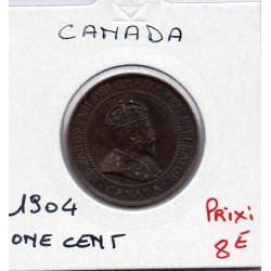Canada 1 cent 1904 TTB+, KM 8 pièce de monnaie