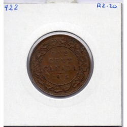 Canada 1 cent 1915 TTB+, KM 21 pièce de monnaie