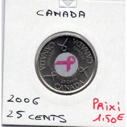 Canada 25 cents 2006 Sup, KM 635 pièce de monnaie