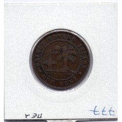 Ile du prince Edouard 1 cent 1871 TTB, KM 4 pièce de monnaie