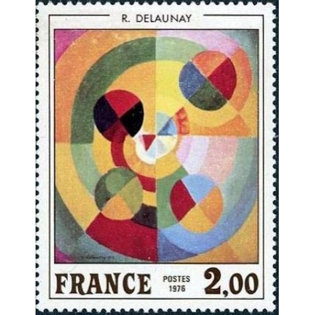 Timbre France Yvert No 1869 Robert Delaunay, la joie de vivre
