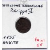 Catalogne Ardite Philippe IV 1655 B, KM 21 pièce de monnaie
