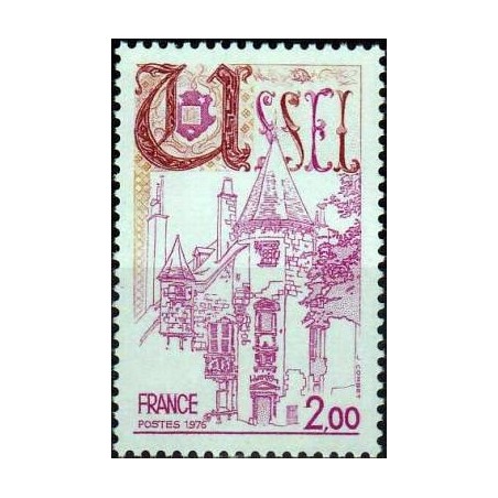 Timbre France Yvert No 1872 Ussel