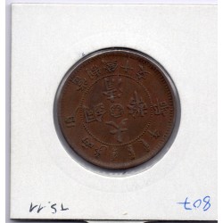 Chine 10 cash Hupeh 1906 Sup-, KM Y10j pièce de monnaie