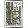 Timbre France Yvert No 1875 Rouen, 49e Congrés national de la fédération des sociétés philatéliques