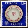 Timbre France Yvert No 1878 Europa, porcelaine de Sèvres