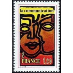 Timbre France Yvert No 1884 la Communication