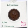 Danemark 2 skilling 1811 TTB, KM 670 pièce de monnaie