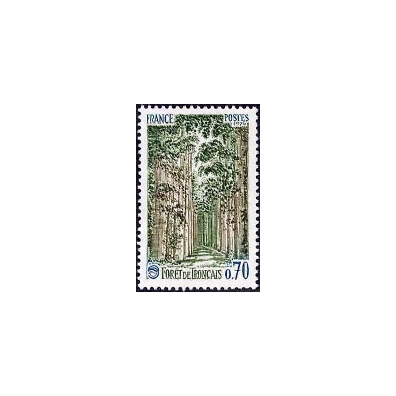 Timbre France Yvert No 1886 Forét de Tronçais