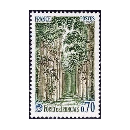 Timbre France Yvert No 1886 Forét de Tronçais