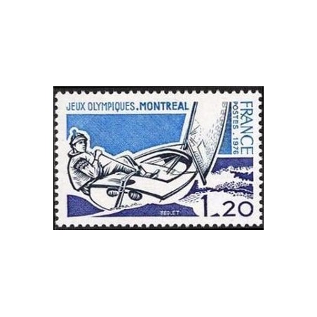 Timbre France Yvert No 1889 Montréal, jeux olympiques